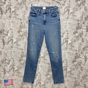 Jonathan Simkhai Standard Trevor High Rise Vintage Tapered Jeans in Pacific City